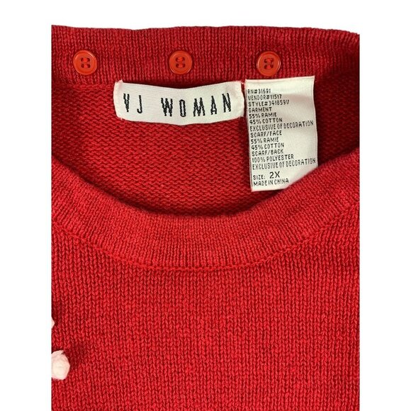 VJ Women's Christmas Sweater - Picture 3 of 7
